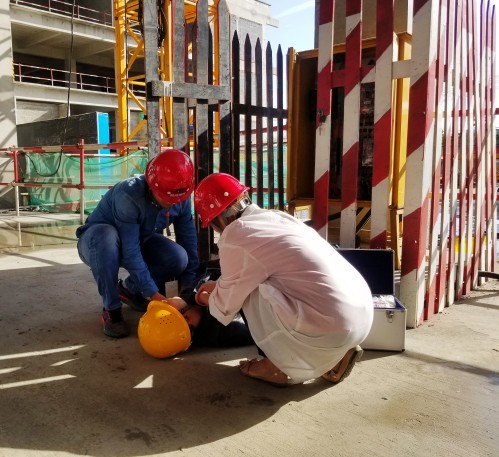 喜迎“雙節(jié)”歡樂多  應(yīng)急演練忙不停