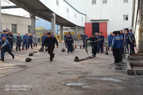 洗選煤運(yùn)營(yíng)公司紅柳林洗煤廠開展“安全消防演練大練兵”活動(dòng)