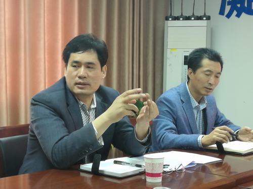 建設(shè)集團副總經(jīng)理司正林一行蒞臨渭南分公司檢查指導(dǎo)工作