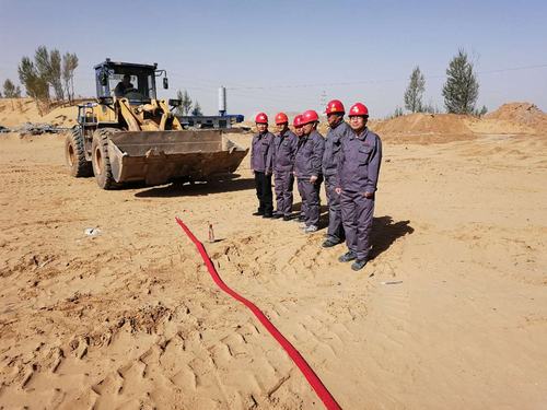 曹家灘煤礦2#、3#轉(zhuǎn)載點(diǎn)正式開工