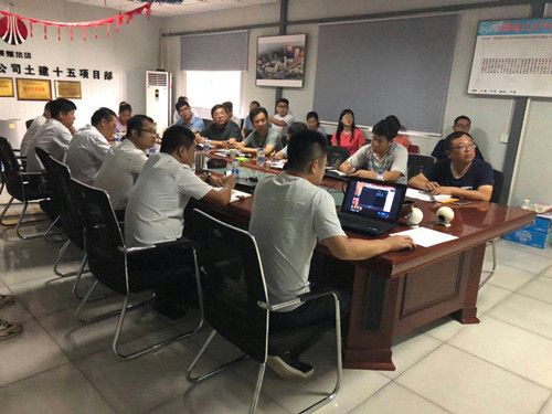 陜煤建設天工公司對標陜一建安裝公司 助力陜煤研究院二期工程創(chuàng)優(yōu)籌劃