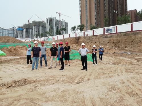 陜煤建設(shè)渭南分公司第五項(xiàng)目部禮悅閣項(xiàng)目3#、5#樓基坑驗(yàn)槽順利通過