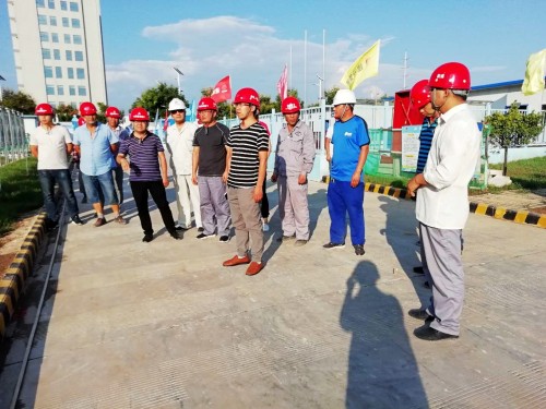 陜煤建設(shè)澄合分公司第七項目部承建的渭化生活區(qū)職工餐廳工程順利通過主體驗收