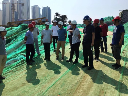 陜煤建設(shè)澄合分公司第十一項(xiàng)目部中科遙感項(xiàng)目3#、基槽順利通過驗(yàn)收