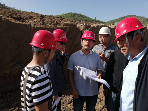 陜煤建設(shè)天工公司土建三部清澗北國(guó)棗業(yè)紅棗深加工項(xiàng)目基槽驗(yàn)收順利通過