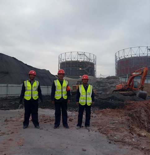 陜煤建設(shè)天工公司土建十部錦源化工技改項(xiàng)目開(kāi)工