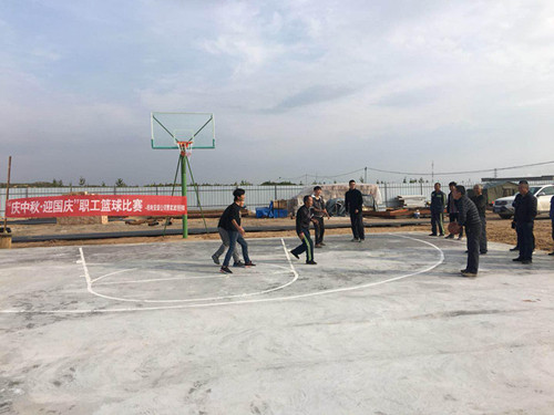 陜煤建設機電安裝公司曹家灘項目部：舉辦“慶中秋·迎國慶”職工籃球賽比賽