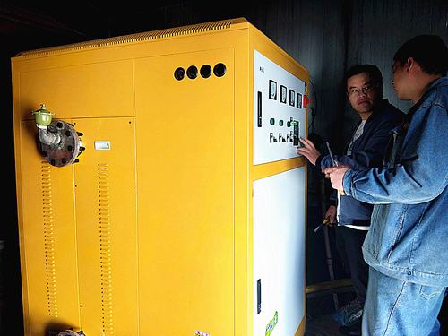 陜煤建設(shè)礦建二公司小保當三項目部引進節(jié)能環(huán)?！靶鲁蓡T”