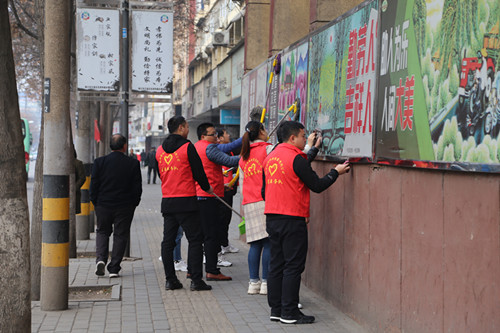 學雷鋒，青年在行動