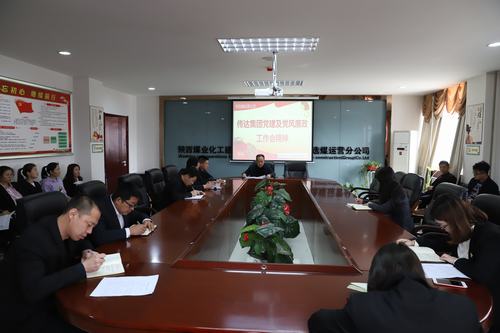 陜煤建設(shè)洗選煤運(yùn)營公司認(rèn)真宣貫建設(shè)集團(tuán)2019年黨建暨黨風(fēng)廉政建設(shè)工作會精神