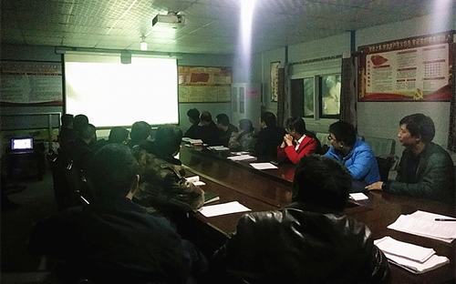 陜煤建設礦建二公司節(jié)日期間正風肅紀不懈怠