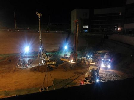 陜煤建設(shè)天工公司十五項目部：全力推進陜煤研究院一期B、C區(qū)工程順利施工