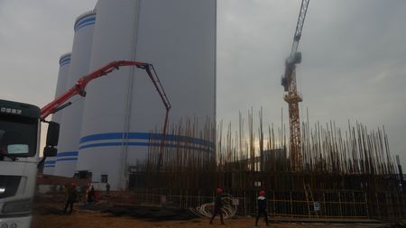 陜煤建設(shè)天工公司榆林曹家灘礦井原煤倉擴(kuò)建工程順利開工