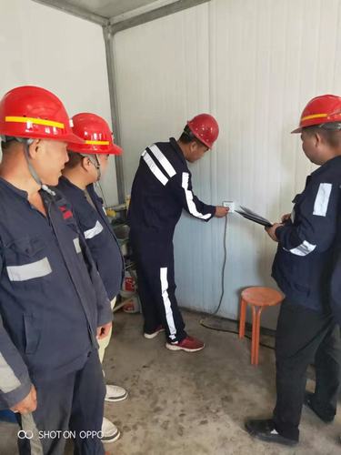 陜煤建設(shè)洗選煤運(yùn)營公司安二項目部開展夏季安全生產(chǎn)大檢查