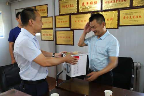 陜煤建設洗選煤運營公司：別樣的“八一”建軍節(jié)