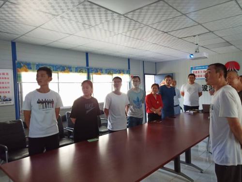 陜煤建設澄合分公司喜迎新中國成立70周年華誕紅歌唱響