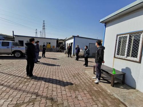 抗擊疫情，陜煤建設(shè)銅煤公司基層黨支部在行動