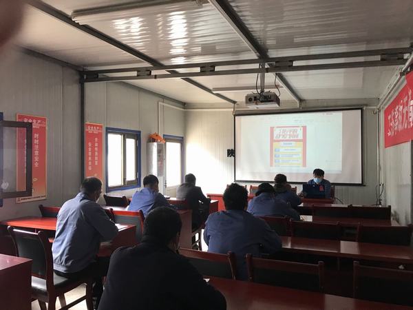 陜煤建設韓城分公司安裝三項目部“寓”“教”結合凝聚生產發(fā)展力量