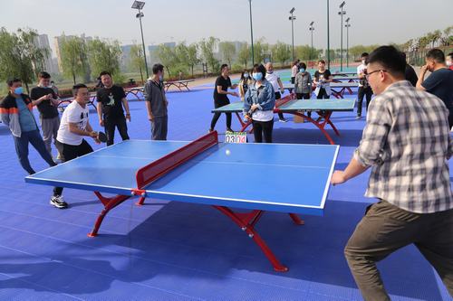 陜煤建設(shè)咸陽分公司開展“慶五一”乒乓球、跳繩比賽主題活動