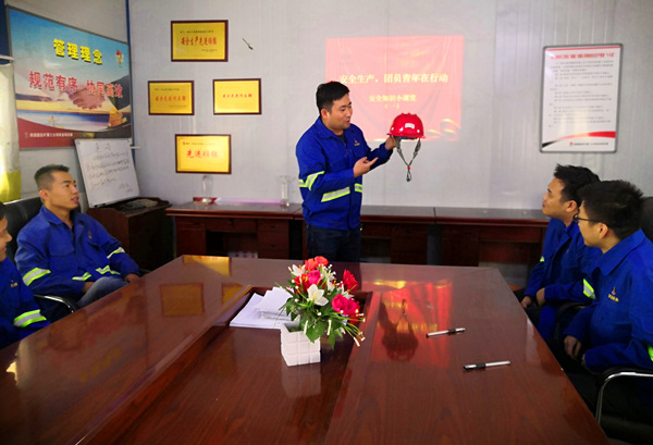 陜煤建設(shè)礦建三公司：安全生產(chǎn)，團(tuán)員青年“現(xiàn)身說法”