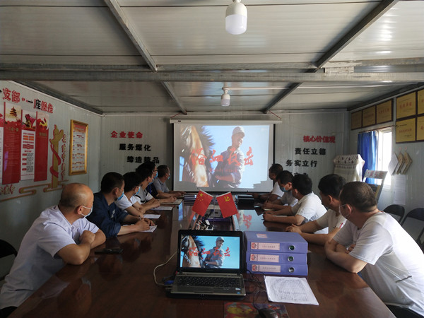 陜煤建設(shè)澄合分公司“七七”抗戰(zhàn)紀(jì)念日開展愛國(guó)教育