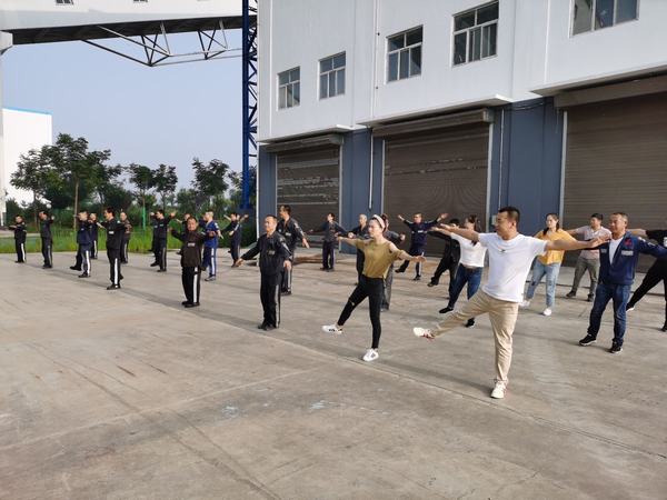 陜煤建設(shè)洗選煤運(yùn)營公司澄合山陽運(yùn)營項(xiàng)目部喊你來做廣播體操啦！