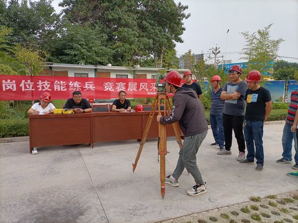 陜煤建設(shè)渭南分公司第五項(xiàng)目部“崗位技能練兵，競(jìng)賽展風(fēng)采”促專(zhuān)業(yè)能力大提升