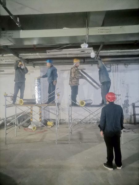 陜煤建設(shè)天工公司施工的“三供一業(yè)”維修改造項(xiàng)目緊鑼密鼓搶趕工期  確保如期供暖