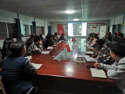 陜煤建設銅煤公司第一項目部以安全視頻宣教提高安全管理成效