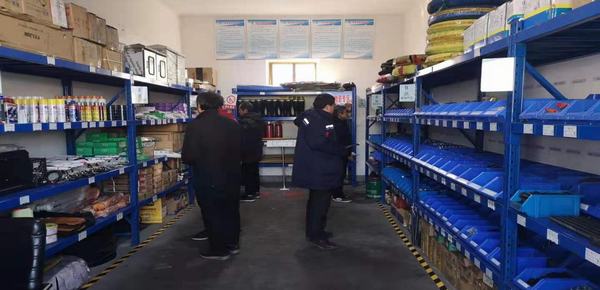 陜煤建設洗選煤運營公司澄合山陽運營項目部：管理提質量 庫房展新貌