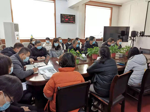 陜煤建設機電安裝公司：織密疫情防控網(wǎng)