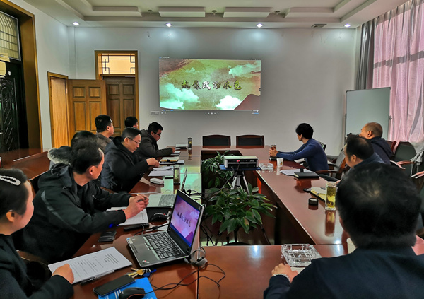 陜煤建設(shè)礦建三公司：觀看警示教育片，反腐倡廉永遠(yuǎn)在路上