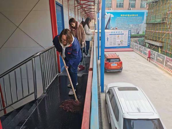 陜煤建設(shè)韓城分公司土建二項(xiàng)目部：巾幗展風(fēng)采，喜迎“三八”節(jié)