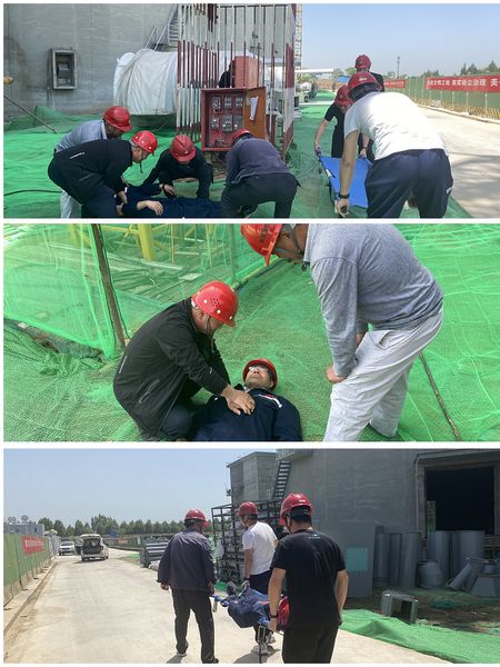 陜煤建設(shè)中儲糧項(xiàng)目部“觸電演練+日常管理=平安建設(shè)”