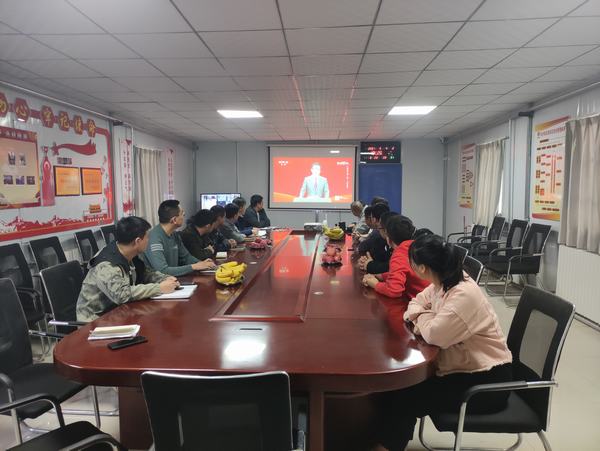 陜煤建設(shè)礦建二公司車村項(xiàng)目部黨支部用紅色記憶點(diǎn)亮奮斗青春