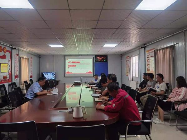 陜煤建設礦建二公司車村項目部黨支部：從黨史學習教育中汲取奮進力量