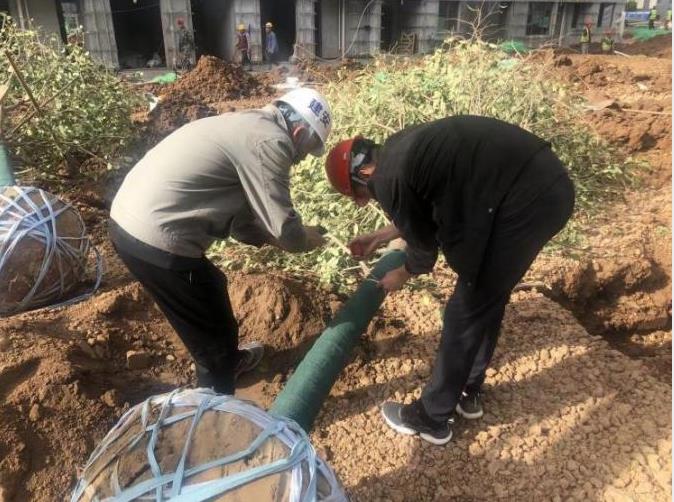 陜煤建設(shè)綠宇公司：藍(lán)山水岸項(xiàng)目“大干快上” 施工熱潮正當(dāng)時(shí)