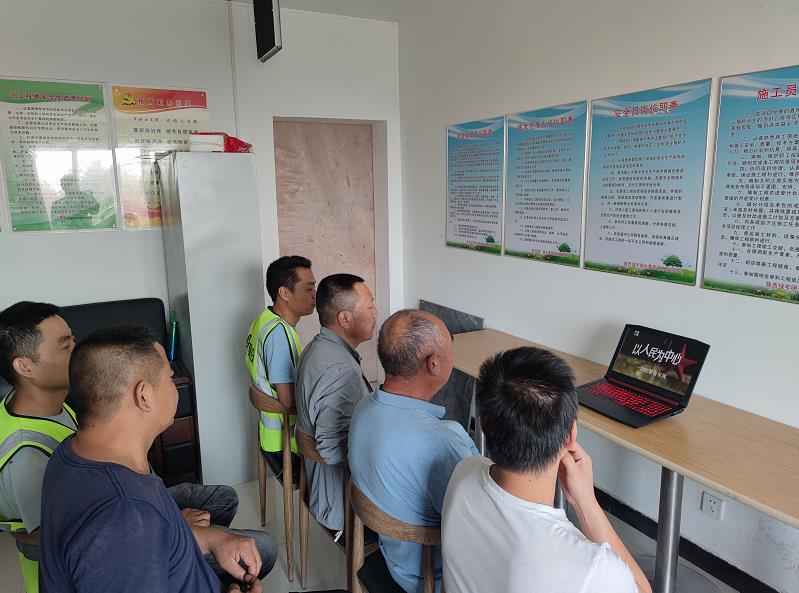 陜煤建設(shè)綠宇公司:第十一項目部提高學(xué)習(xí)黨史思想覺悟 筑牢信仰之基