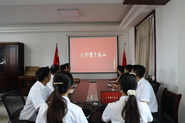 生命重于泰山 安全警鐘長鳴