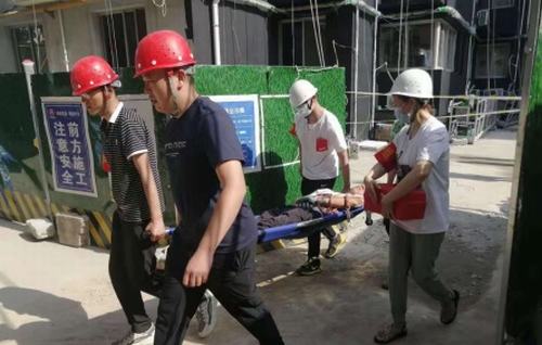 陜煤建設(shè)新城公司開展應(yīng)急救援演練