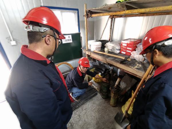 陜煤建設韓城分公司“火力全開”確保平安度汛