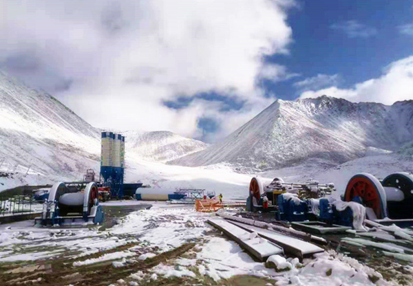 陜煤建設礦建三公司：這個項目的冬天已悄然而至