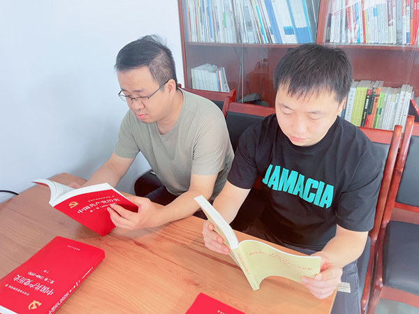 建設集團大秦置業(yè)公司：紅色陣地打造黨史學習教育新學法