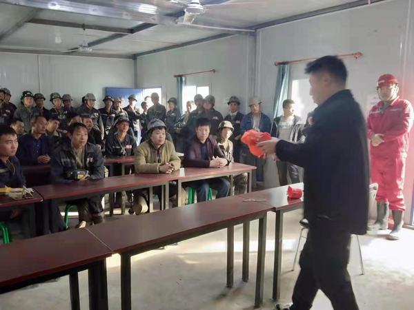 陜煤建設礦建二公司：實踐培訓有熱度安全工作再升級