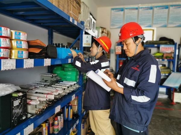 陜煤建設(shè)洗選煤運營公司澄合山陽運營項目部：物資儲備把緊關(guān)，安全生產(chǎn)有保障