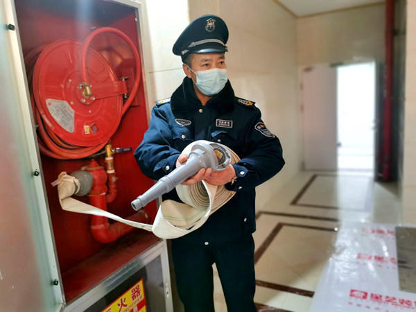 建設(shè)集團(tuán)大秦置業(yè)公司：筑牢安全防火墻，為小區(qū)保駕護(hù)航