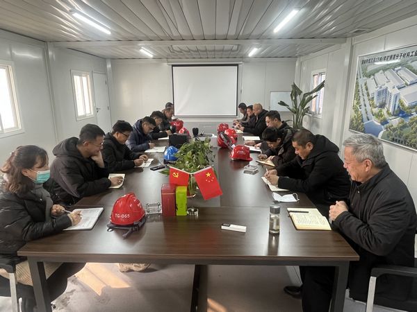 陜煤建設(shè)天工公司土建十一部：新年新目標(biāo)，吹響2022嘹亮的號角