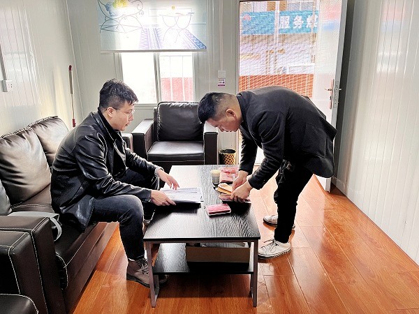 陜煤建設(shè)渭南分公司第十一項目部多舉措做好農(nóng)民工工資發(fā)放工作