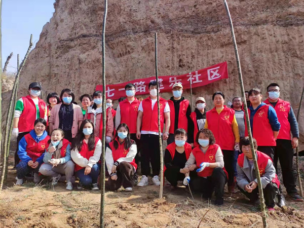 陜煤建設(shè)機(jī)電安裝公司為美麗銅川添新綠