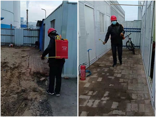 陜煤建設(shè)天工公司土建二部：疫情防控不松懈，安全生產(chǎn)不打烊